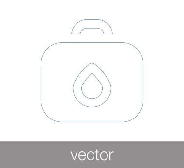 İlk yardım çantası simgesi