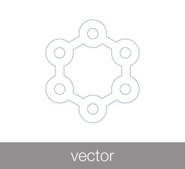 molekül web simgesi