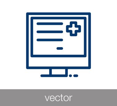 Sağlık dosyası simgesi