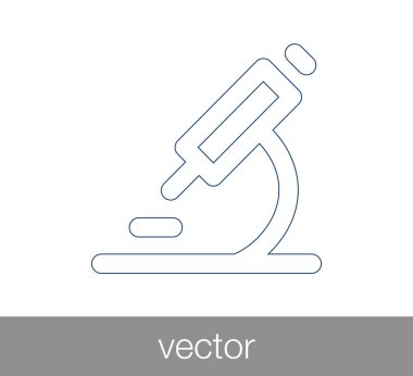 bilimsel mikroskop simgesi