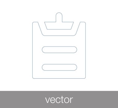 Denetim listesi veya Pano simge