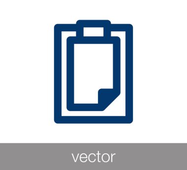 Sağlık dosyası simgesi