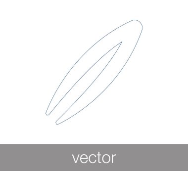 cımbız düz simgesi