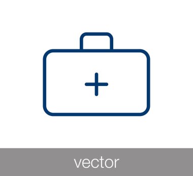 İlk yardım çantası simgesi