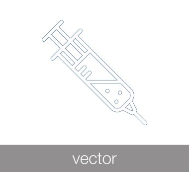 şırınga işareti simgesi