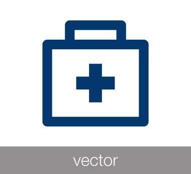İlk yardım çantası simgesi
