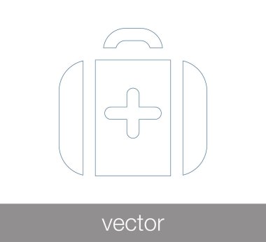 İlk yardım çantası simgesi