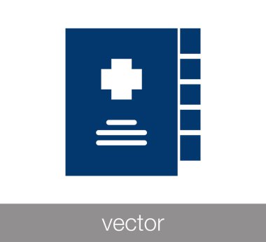 Sağlık dosyası simgesi