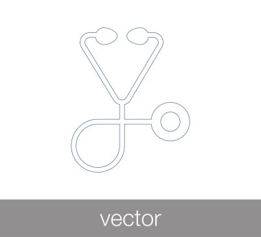 Sağlık stetoskop simgesi