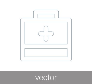 İlk yardım çantası simgesi