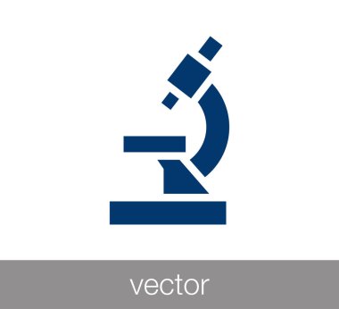 bilimsel mikroskop simgesi