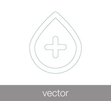 kan damlası simgesi