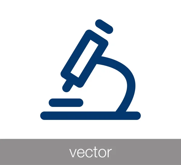 Wetenschappelijke Microscoop pictogram — Stockvector