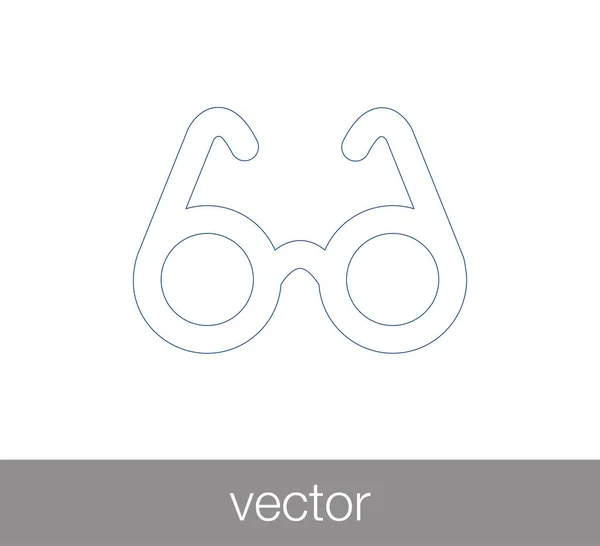 Brillenzeichen-Symbol — Stockvektor
