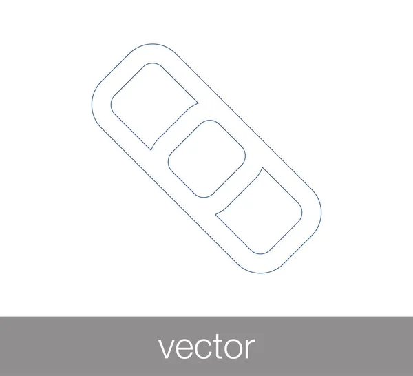 Symbolbild Verband — Stockvektor