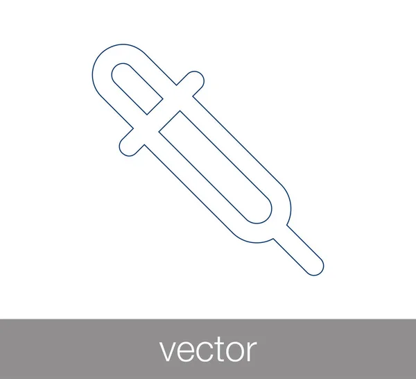 Vér Cseppszámláló ikon — Stock Vector