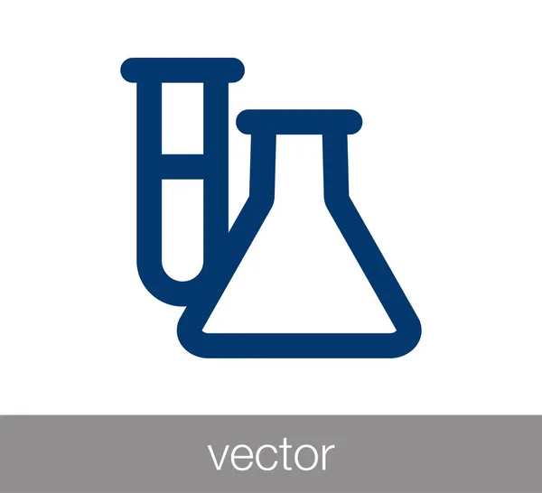Test tubes icon — Stock Vector