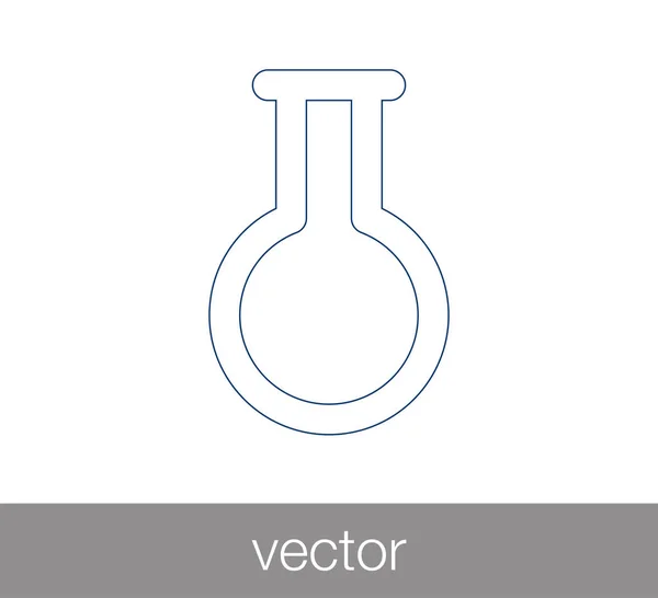 Test tube icon — Stock Vector