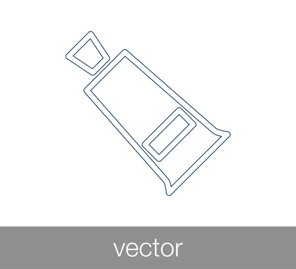 Ikona podepsat zub — Stockový vektor