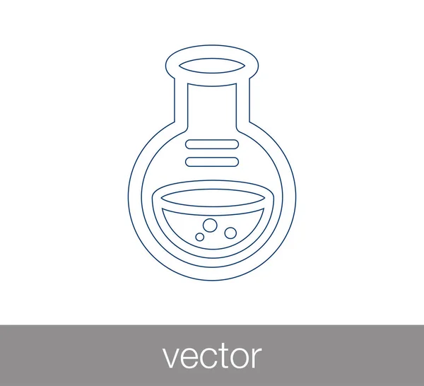 Ícone do tubo de ensaio — Vetor de Stock