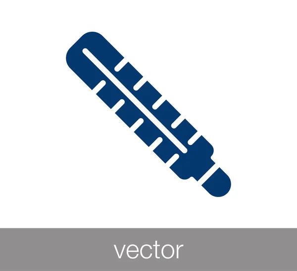 Icône du thermomètre signe — Image vectorielle