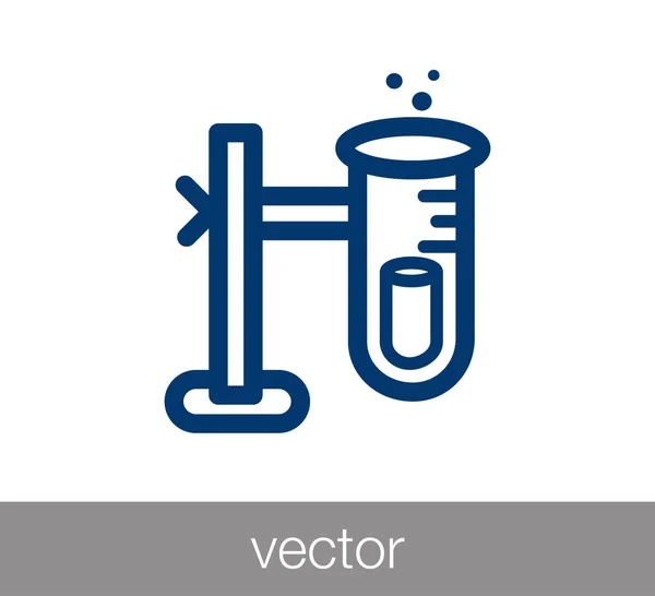 Kémcső ikonja — Stock Vector
