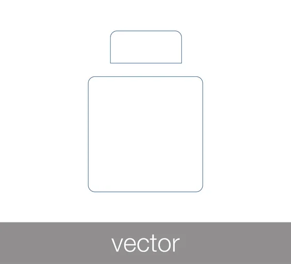 Pilules Icône plate — Image vectorielle