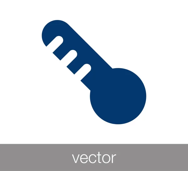 Icône du thermomètre signe — Image vectorielle