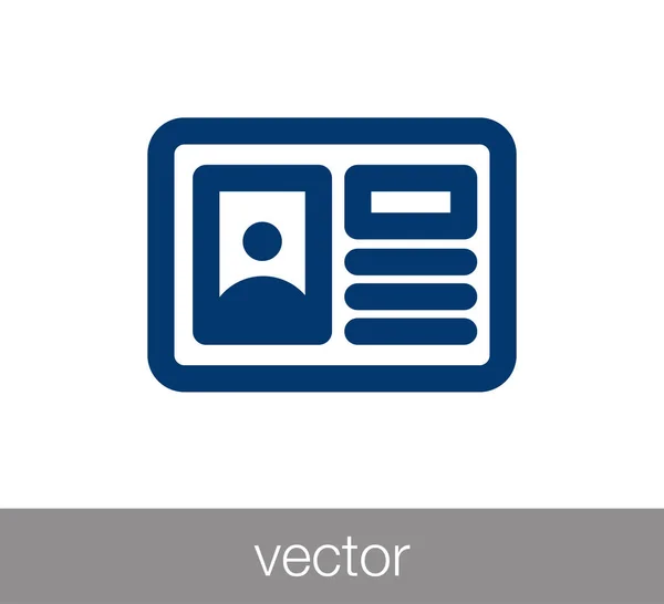 Icono de archivo médico — Vector de stock