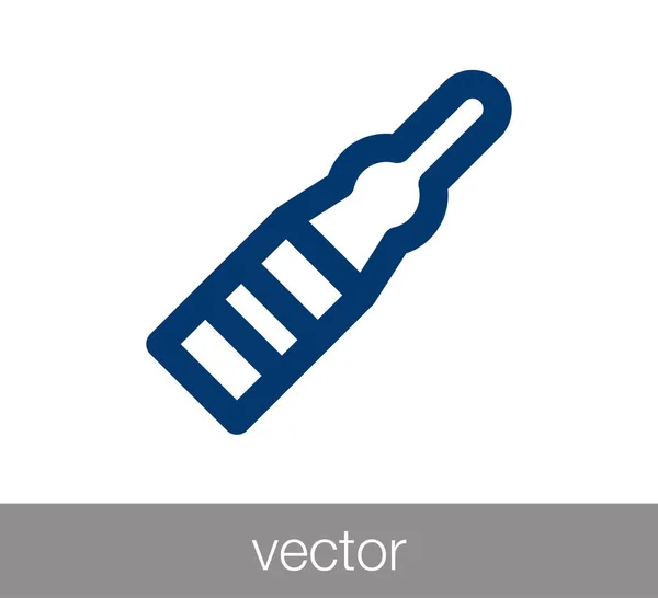 Signo de termómetro icono — Vector de stock