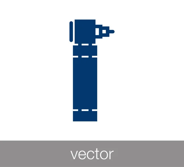 Dental drill icon. — Stock Vector
