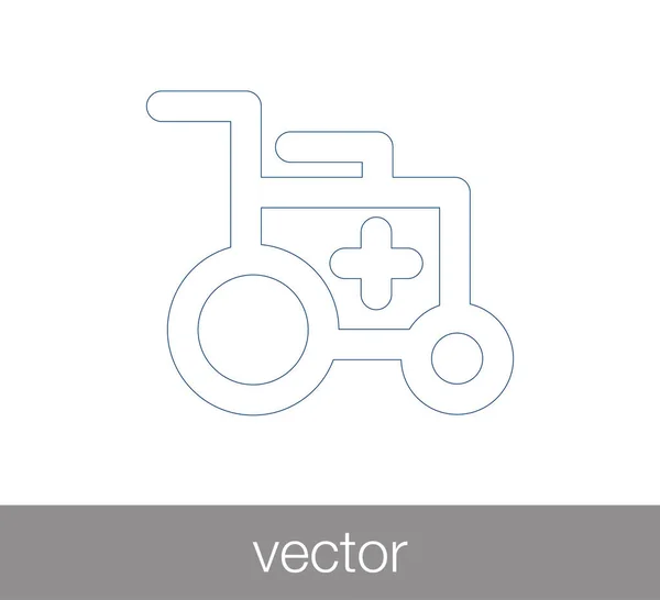 Ilustración de iconos deshabilitados — Vector de stock