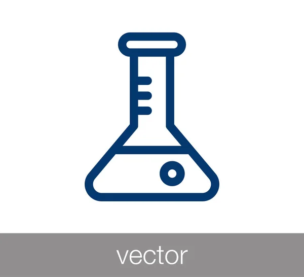 Test tube icon — Stock Vector