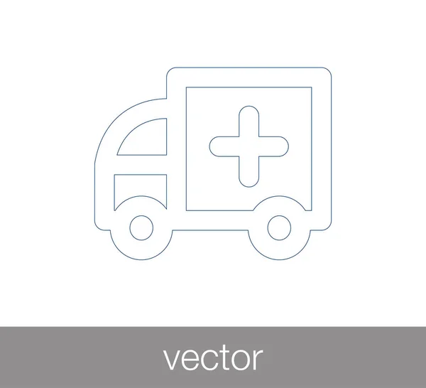 Иллюстрация значка скорой помощи — стоковый вектор