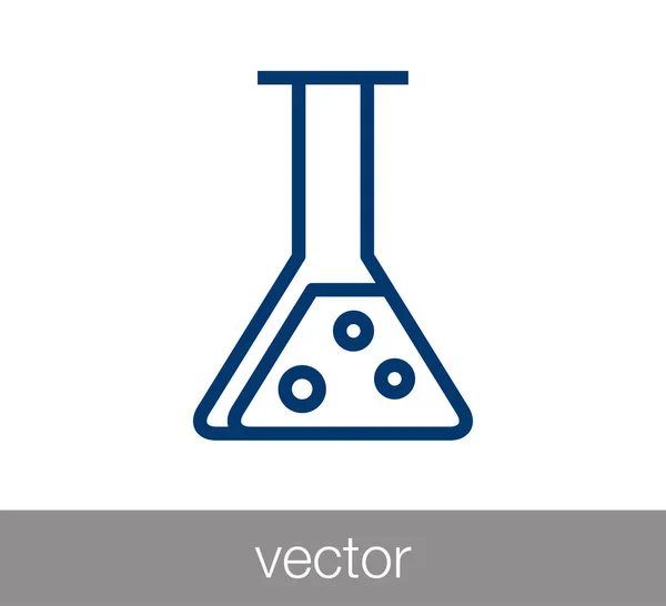 Test tube icon — Stock Vector