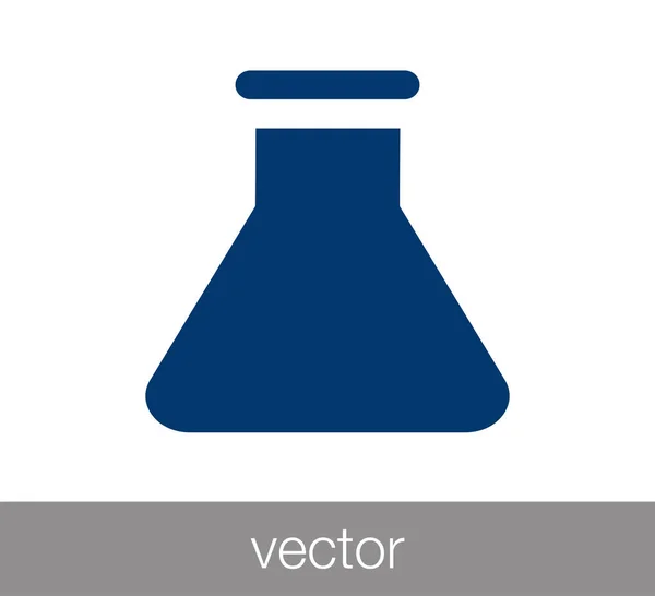 Icono del tubo de ensayo — Vector de stock