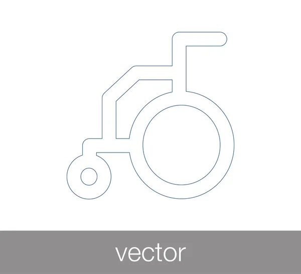 Иллюстрация значка инвалида — стоковый вектор