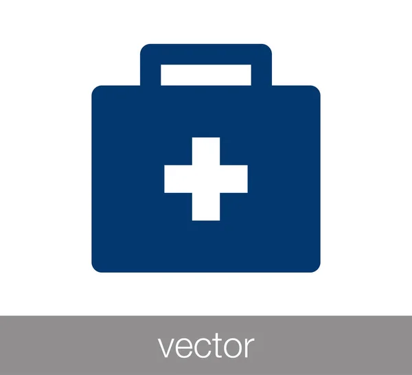 Icona del kit di pronto soccorso — Vettoriale Stock
