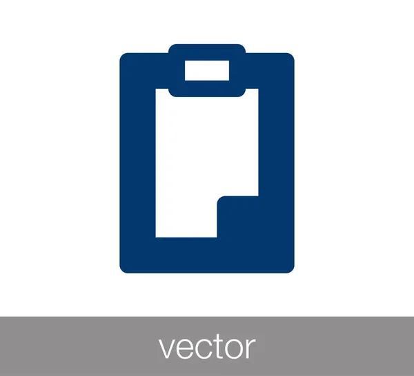 Ikona souboru zdravotní — Stockový vektor