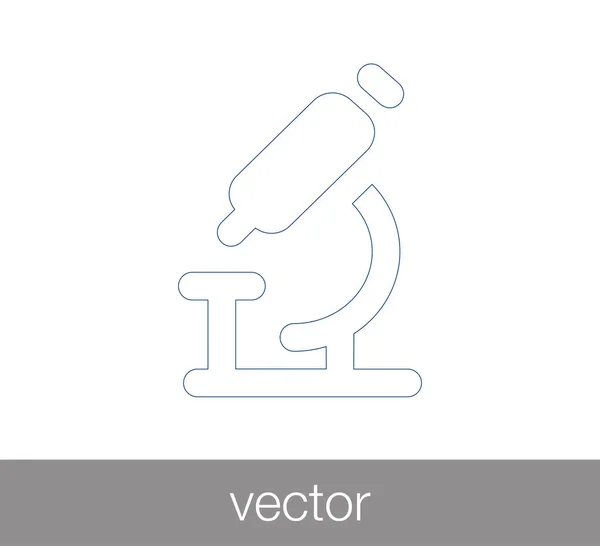 Scientific microscope icon — Stock Vector