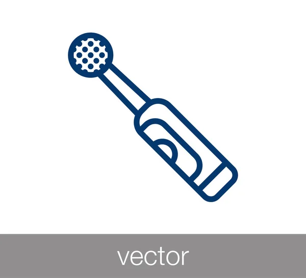 Tand tecken ikonen — Stock vektor