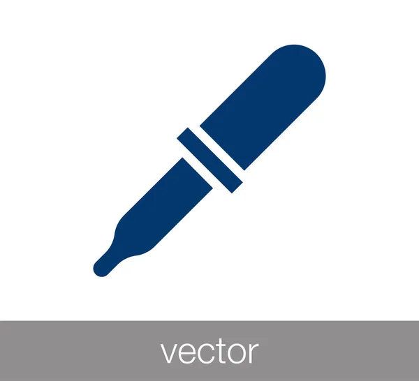 Vér Cseppszámláló ikon — Stock Vector