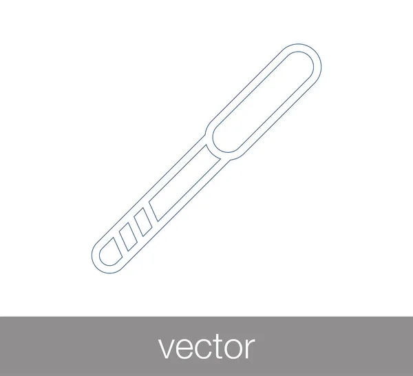 Szike ikon illusztráció — Stock Vector