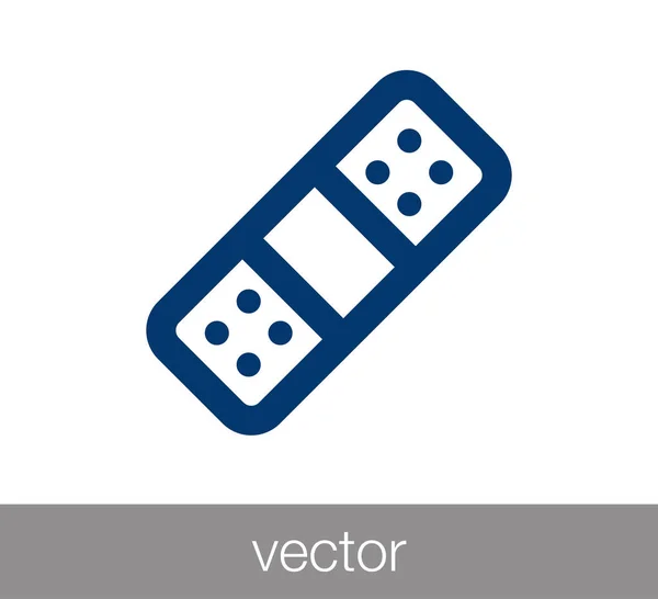 Ilustração do ícone da bandagem — Vetor de Stock