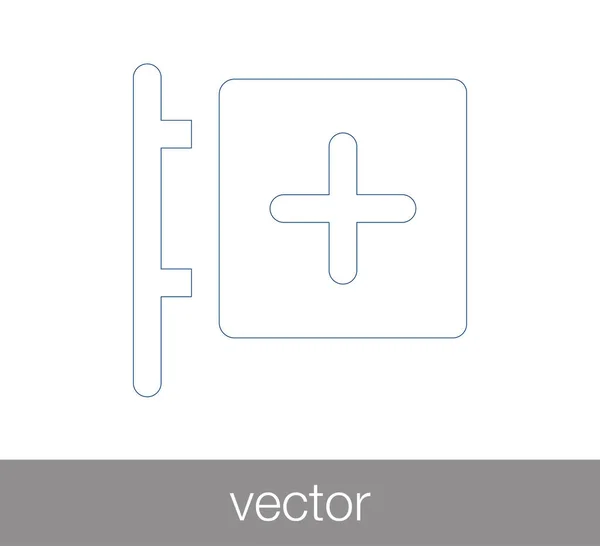 Healthcare icon illustration — Stock Vector