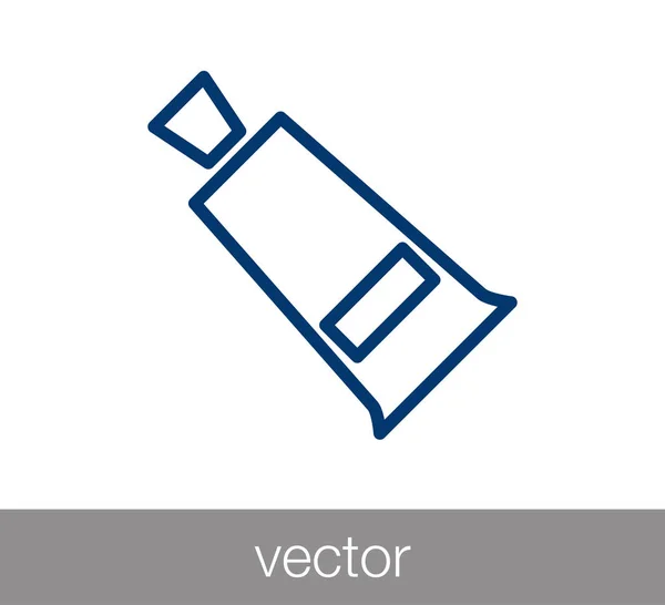 Signo de diente icono — Vector de stock