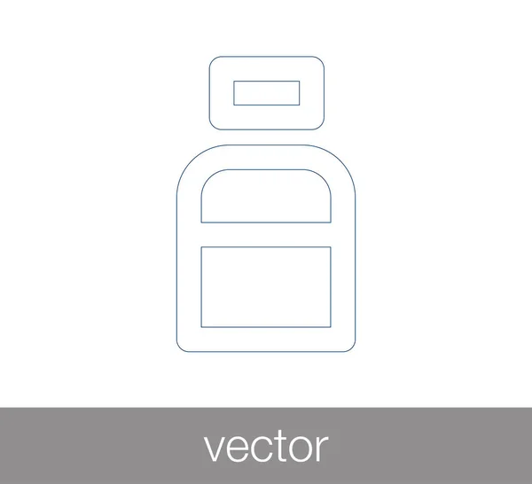 Pilules Icône plate — Image vectorielle