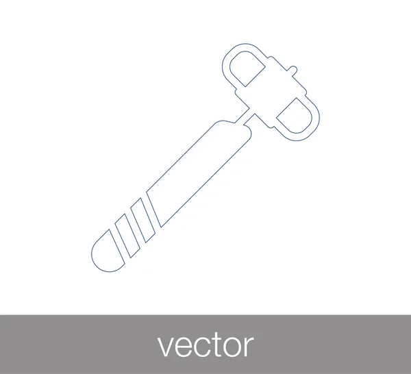 Icono de martillo de salud — Archivo Imágenes Vectoriales