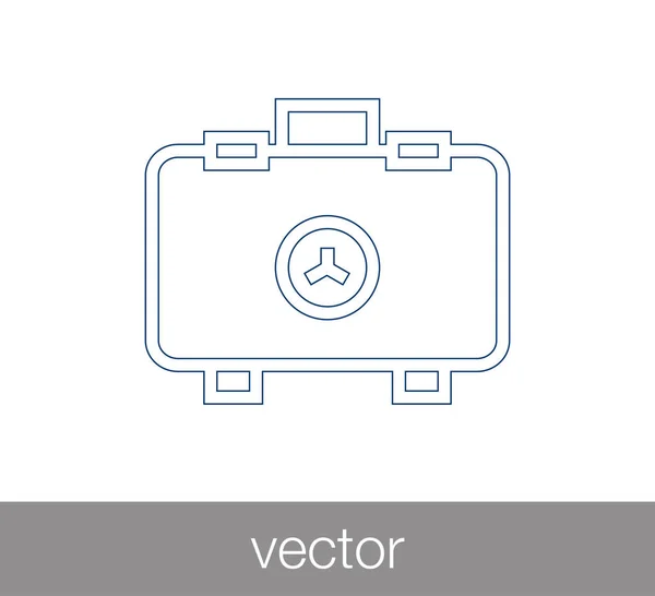 Icono del kit de primeros auxilios — Vector de stock