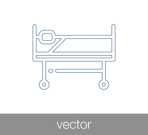 Båre ikon illustration – Stock-vektor